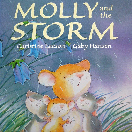 molly and the storm by christine leeson