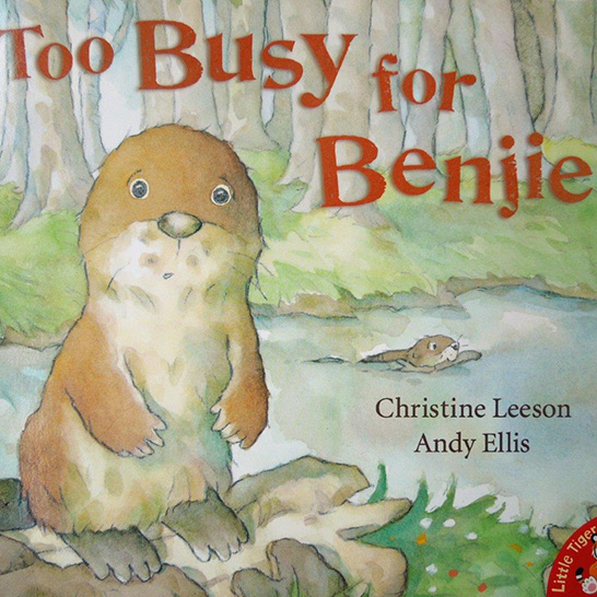 too busy for benjie by christine leeson